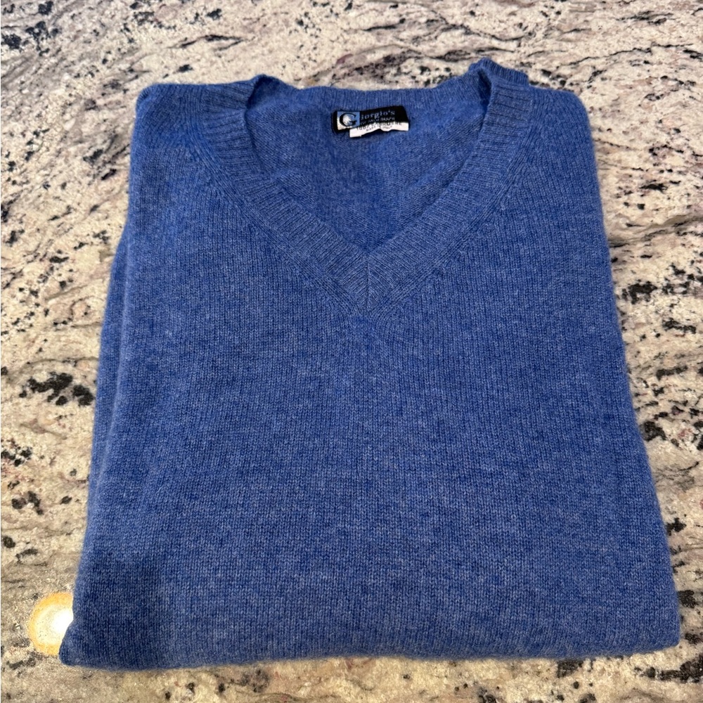 Men’s Giorgio‘s of Palm Beach 100% cashmere sweater